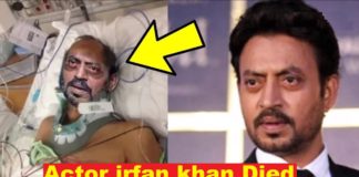 boolywwod actor irfan khan death
