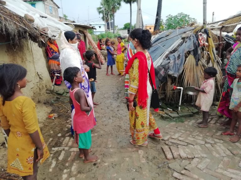 सफलता पूर्वक पोषण माहाभियान का हुआ समापन
