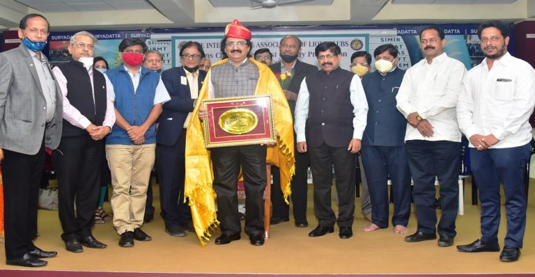 ‘सूर्यदत्ता के संस्थापक अध्यक्ष डॉ. संजय चोरडिया ‘लायन समाजरत्न पुरस्कार’ से सम्मानित