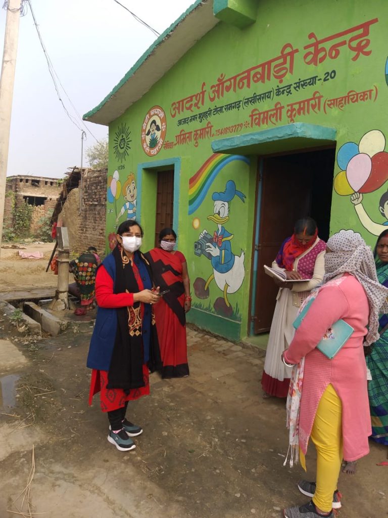 जिले में तमाम चुनौतियों के बावजूद बेहतर तरीके से लाभार्थी को मिल रहा है पोषाहार व टीएचआर