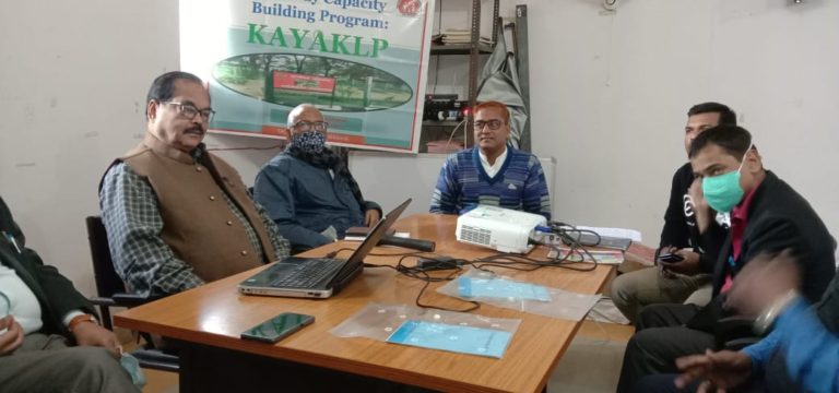 कायाकल्प मूल्यांकन को लेकर प्रशिक्षण कार्यक्रम का आयोजन