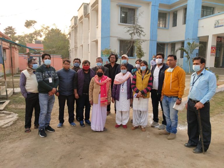कायाकल्प योजना को लेकर गोपालपुर, रंगरा और इस्माइलपुर पीएससी का निरीक्षण