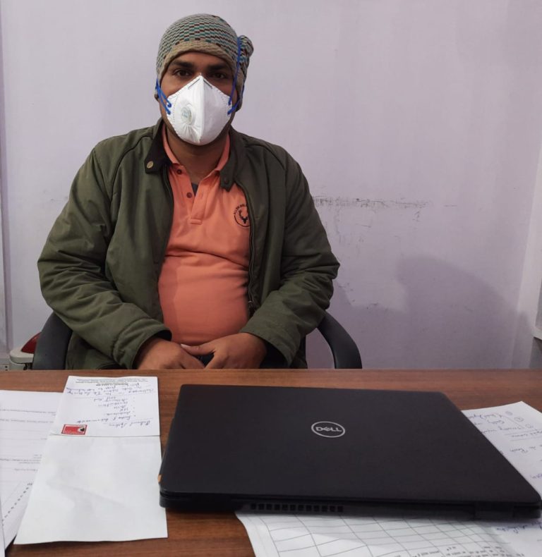 कोविड-19 को मात देकर दोगुनी ताकत के साथ पुनः कार्य पर लौटे चंदन कुमार सिंह