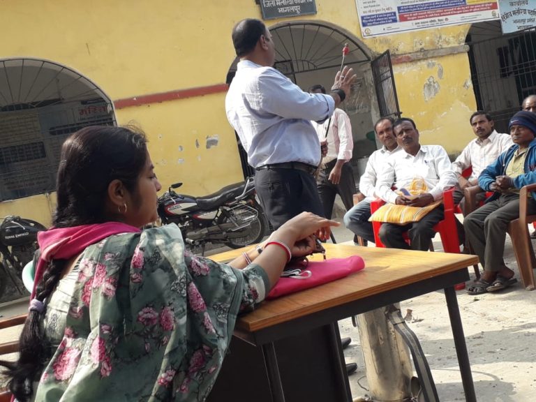 सिंथेटिक पायराथायराइड के छिड़काव को लेकर छिड़कावकर्मियों के प्रशिक्षण का समापन