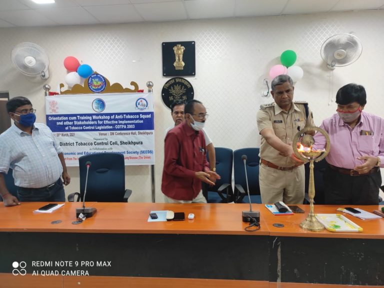 शेखपूरा को तम्बाकू मुक्त जिला बनाने के लिए जिला प्रशासन चलाएगा सघन अभियान : डीडीसी