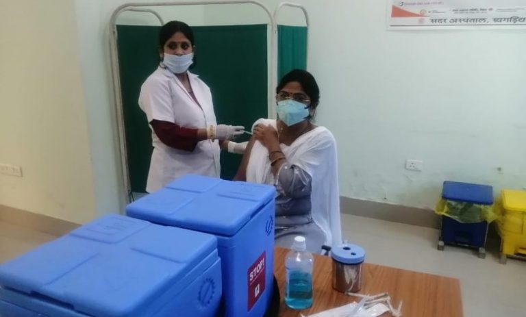 कोरोना से बचने के लिए टीकाकरण है बेहद जरूरी, समय पर लें अपने सभी  डोज : डीआईओ