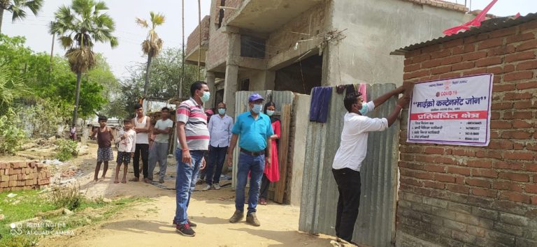जगतपुर को बनाया गया माइक्रो कंटेनमेंट जोन, कोरोना मरीज मिलने के बाद बढ़ाई गई सख्ती