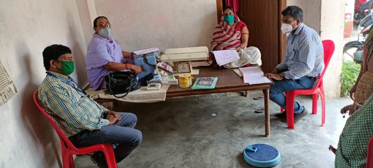 खगड़िया जिले में ऑगनबाड़ी केंद्रों पर नियमित टीकाकरण का हुआ आयोजन