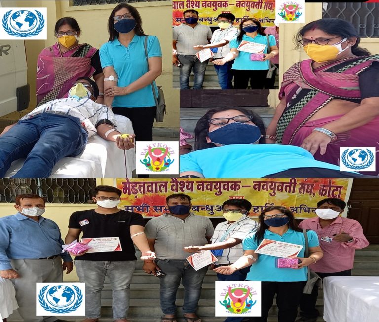 किसी के जीवन के साथ जो किसी को जीवन दे उसे रक्तदाता कहते है -डॉ. एन .पी. गाँधी