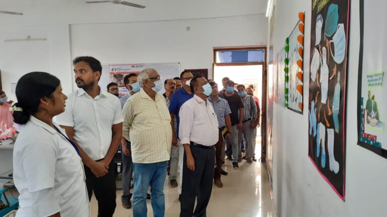 पेशेंट सेफ्टी दिवस के तहत पोस्टर प्रतियोगिता का आयोजन