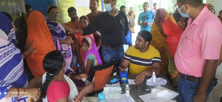 महाअभियान में 45000 लोगों को पड़े कोरोना के टीके