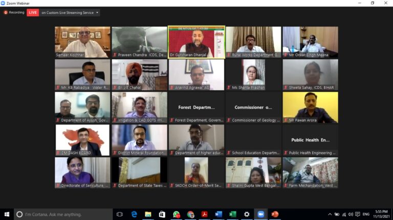 कोरोना काल मे चुनौतियों का बावजूद बेहतर सेवा के लिए आइसीडीएस को  स्कॉच सिल्वर अवार्ड से नवाजा गया