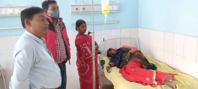 अलौली के सूरजनगर में मिली कालाजार पीड़ित महिला को उपलब्ध कराई गई स्वास्थ्य सेवा
