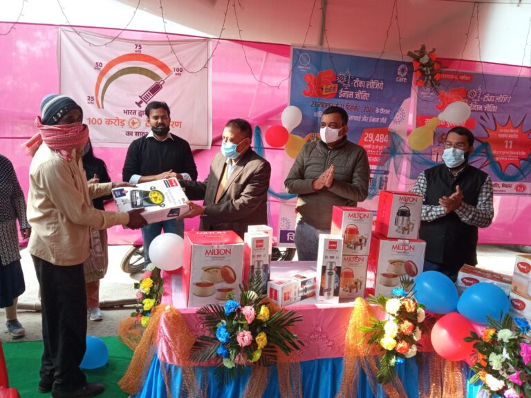 पुरस्कार जीतने वाले दूसरे लोगों को भी टीका लेने के लिए करें जागरूकः सीएस