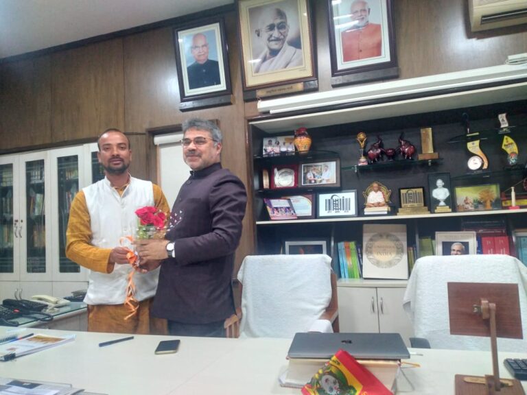 चंपारण के लाल को केंद्रीय विश्वविद्यालय के कुलपति ने बनाया छात्र प्रतिनिधि