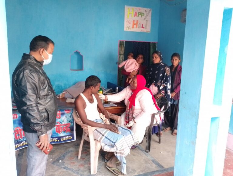 महाअभियान में टीका लेने वालों ने दिखाया उत्साह