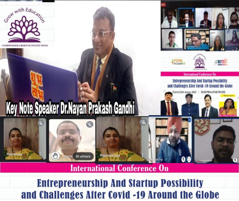 ट्रांसफोर्मिंग इंडिया -ट्रांसफोर्मिंग वर्ल्ड इकोनॉमी हेतू आईसेक्ट ग्रुप के छात्रों को स्व उद्यमिता से पहल करनी होगी -डॉ एन.पी. गाँधी अन्तराष्ट्रीय करियर कोच