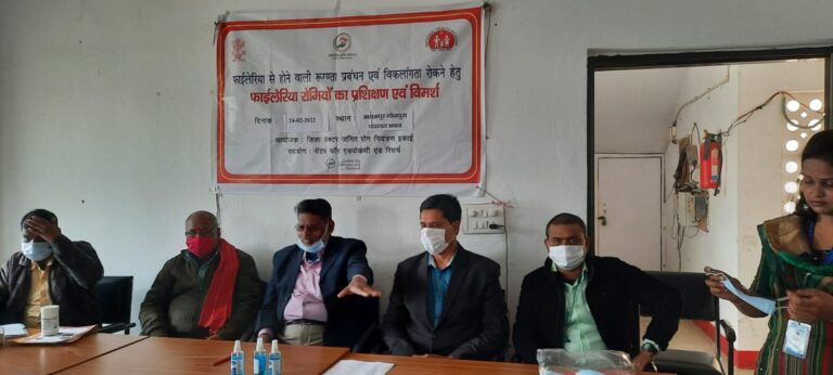 खुद के साथ पूरे परिवार को खिलवायें फाइलेरिया की दवा- डॉ. सुभाष चंद्र प्रसाद 