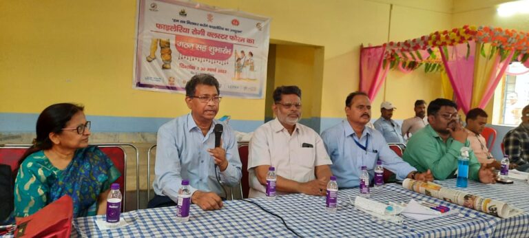 फाइलेरिया उन्मूलन में पेशेंट नेटवर्क समूह का योगदान अहम् 