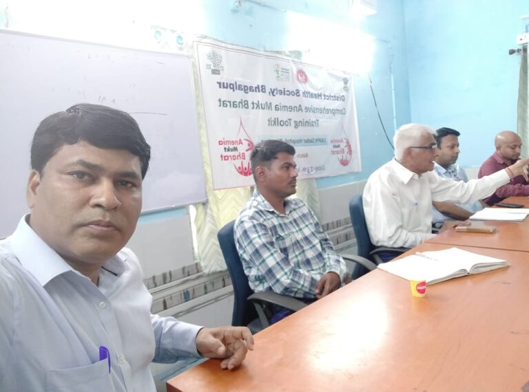 भागलपुर जिले में एनीमिया मुक्त भारत अभियान किया जाएगा तेज, बच्चों-युवाओं को खिलाई जाएगी दवा