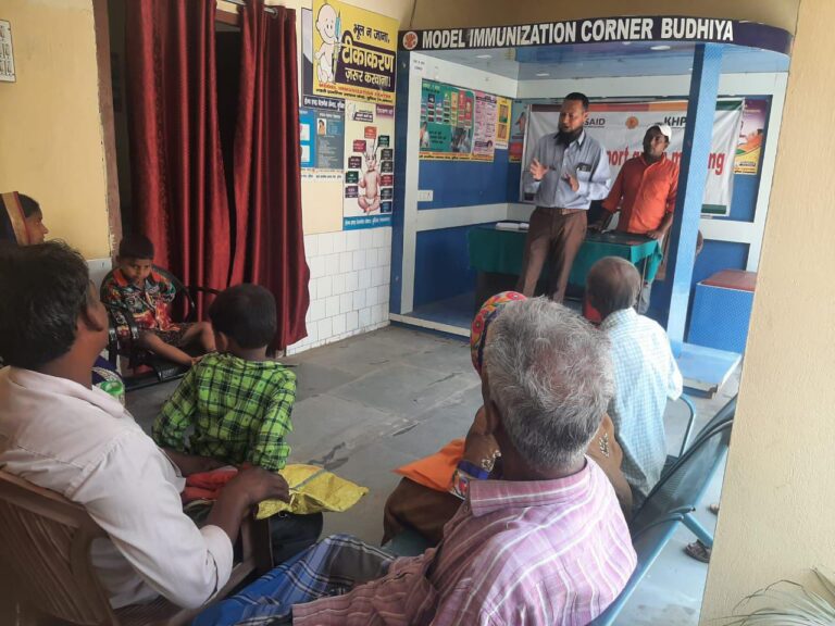 बुधिया यूपीएचसी में टीबी मरीजों के स्वास्थ्य अवलोकन को लेकर केयर एण्ड सपोर्ट ग्रुप मीटिंग  आयोजित