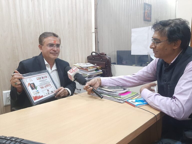 जी-20 की अध्यक्षता के साथ ऊंची छलांग मारने को तैयार है भारत- डॉ. शंकर घनश्यामदास अंदानी, सीए