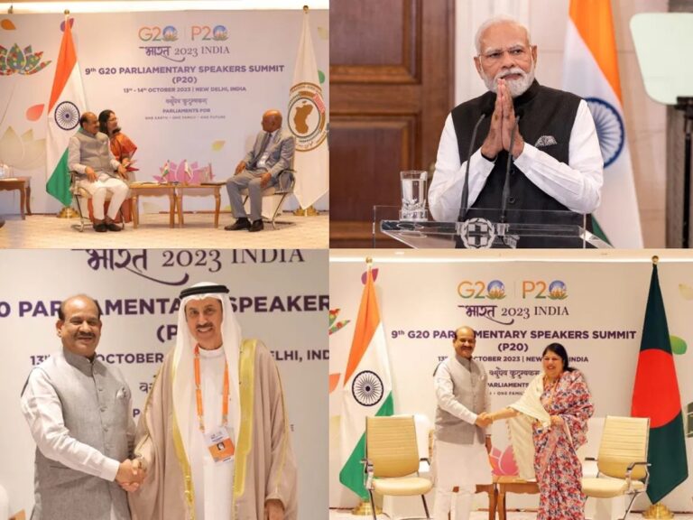 LS Speaker Om Birla Affirms India’s Stance Against Terrorism at P20 Summit