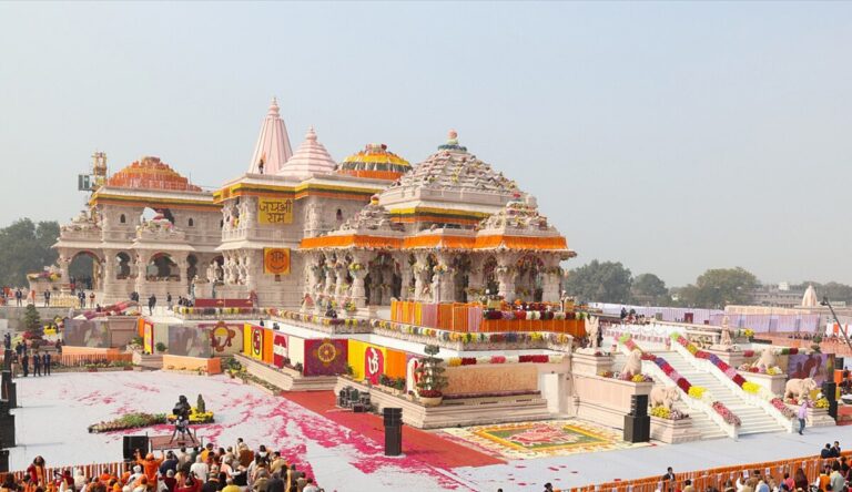 There’s a leak in the Ram Mandir Temple, raising questions about its structural integrity.